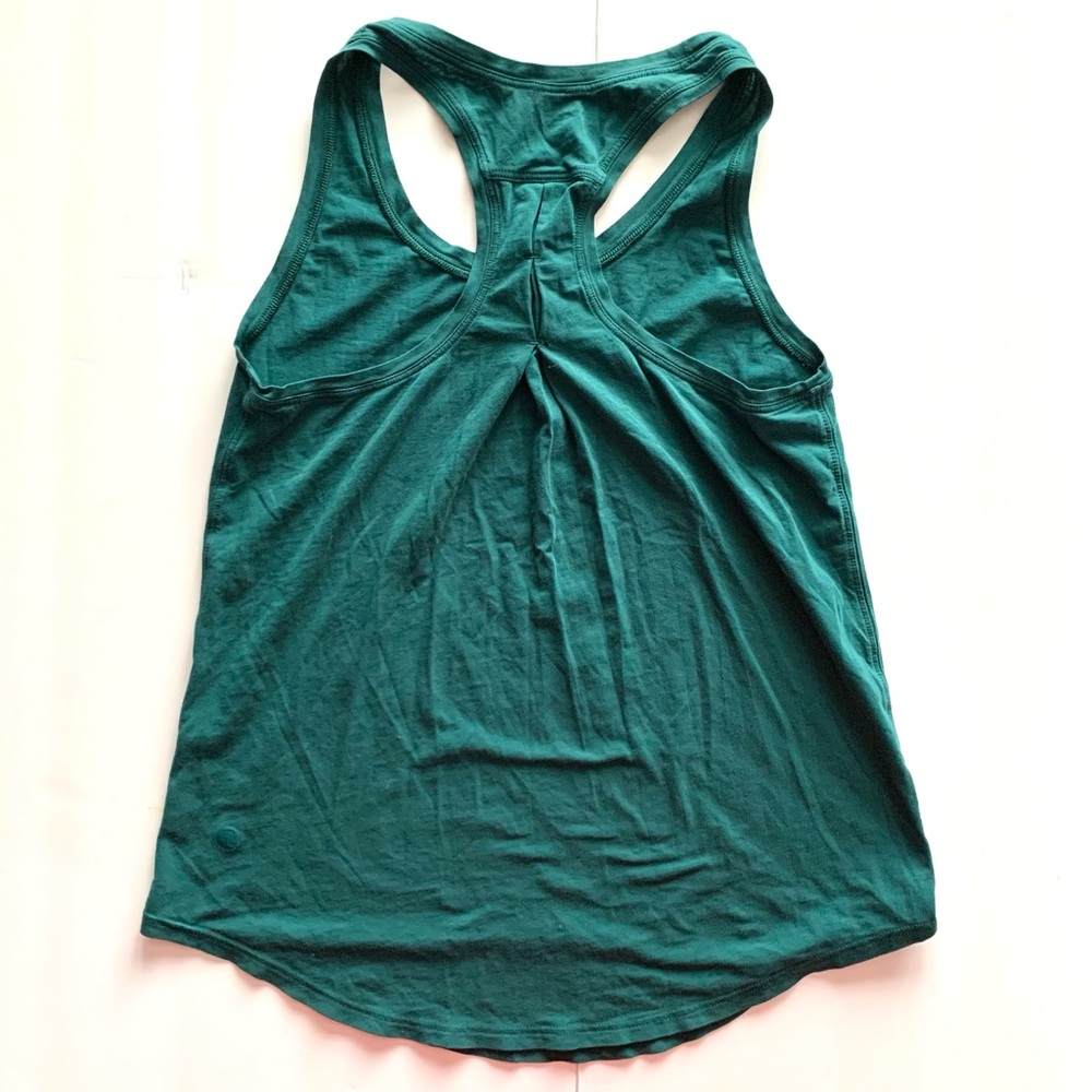 Lululemon racerback tank green